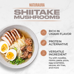 Premium White Flower Shiitake Mushrooms - 1 Pound - Grade AAA