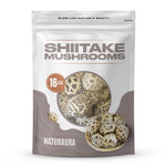 Premium White Flower Shiitake Mushrooms - 1 Pound - Grade AAA