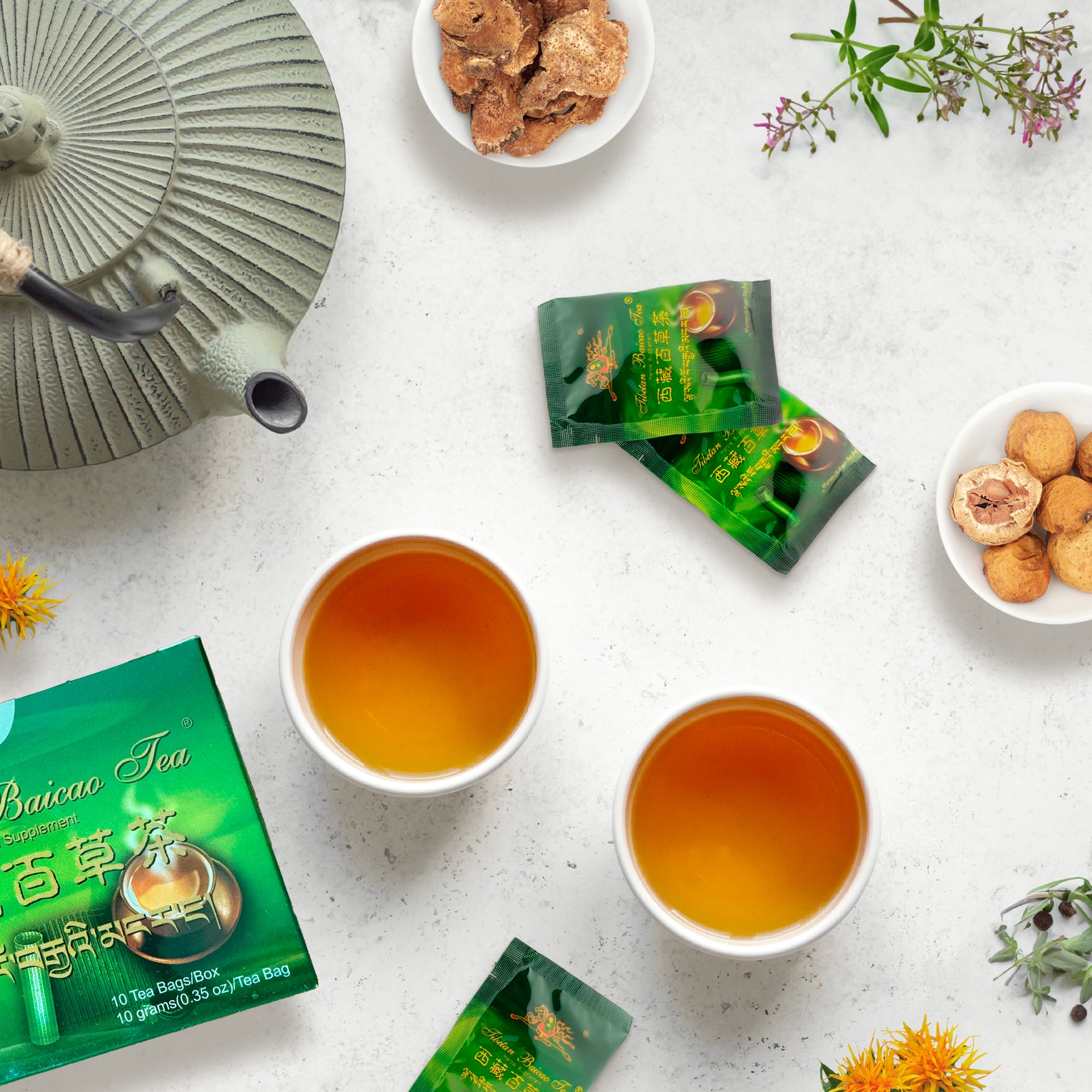 Tibetan Baicao Tea - 10 Bags
