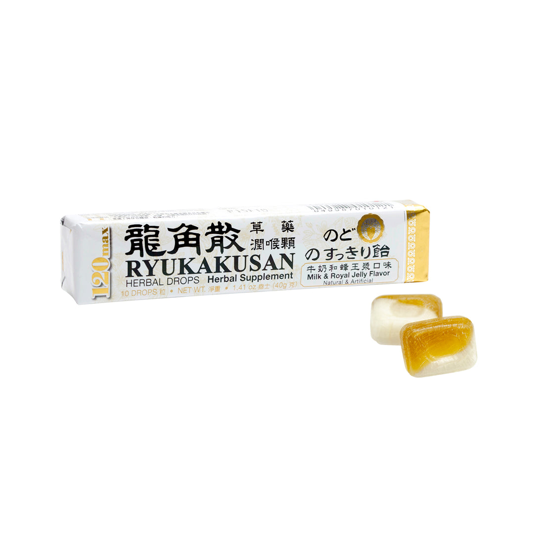 RYUKAKUSAN HERBAL DROPS - MINT & ROYAL JELLY FLAVOR (STICK) - Herbs Depo