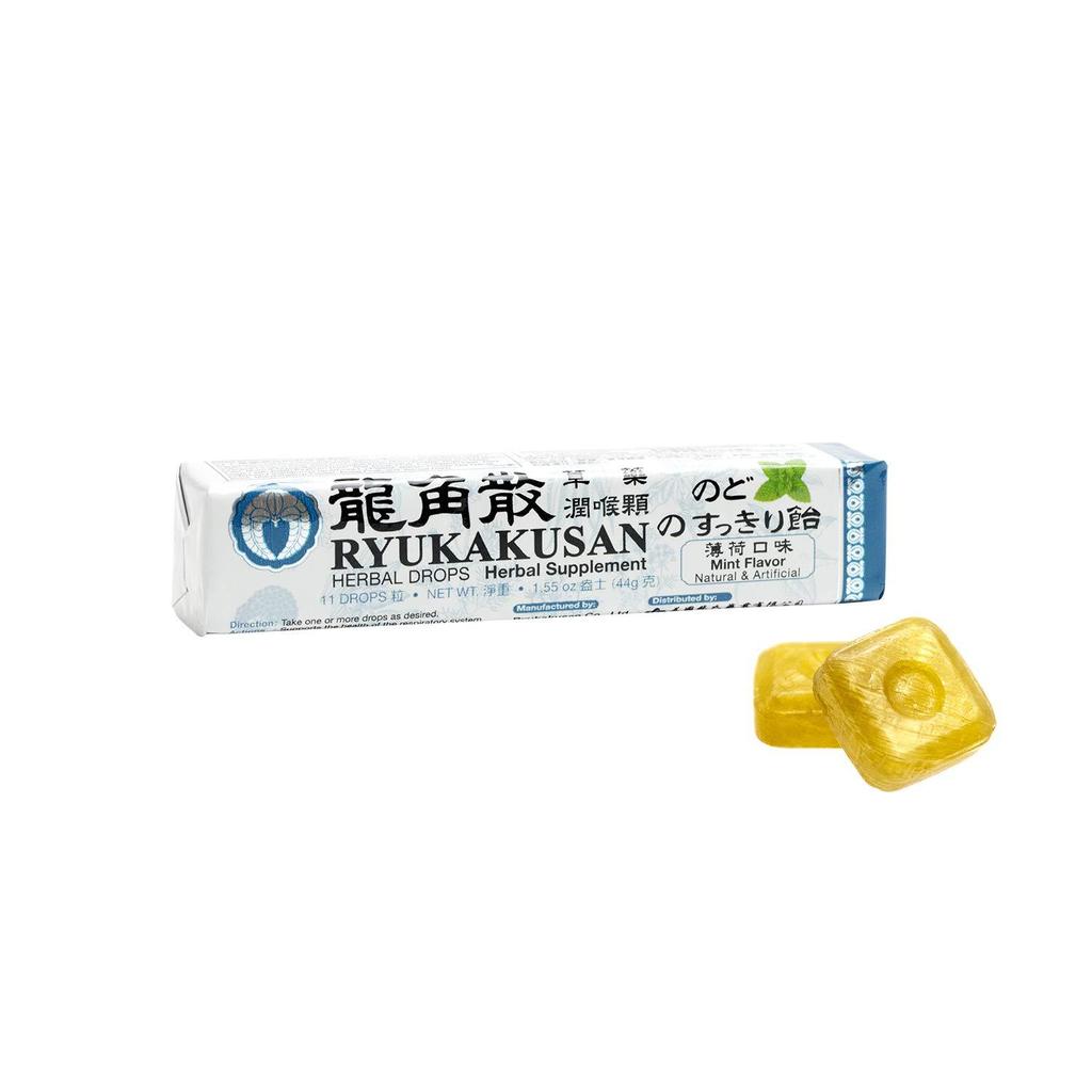 RYUKAKUSAN HERBAL DROPS - MINT FLAVOR (STICK) - Herbs Depo