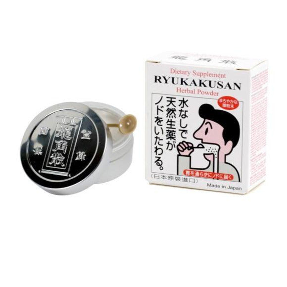 RYUKAKUSAN HERBAL POWDER 龍角散粉末 - Herbs Depo