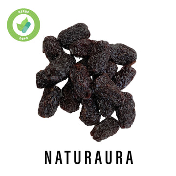 NATURAURA PREMIUM DRIED BLACK DATES - HEI ZAO 黑棗 - JUJUBES - Herbs Depo