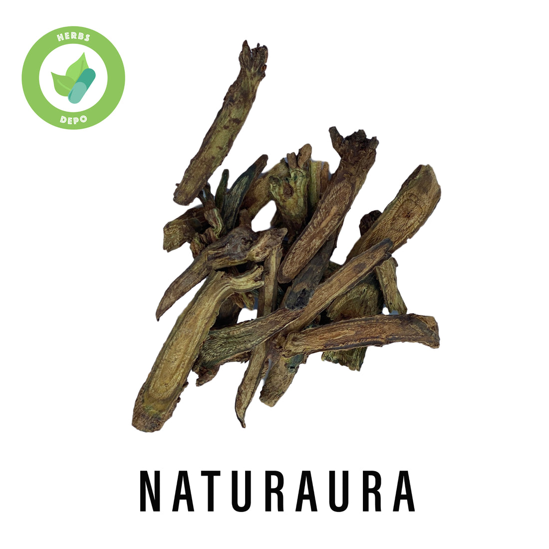 NATURAURA - PREMIUM HUANG QIN 黄芩 - SKULCAP ROOT - RADIX SCUTELLARIAE - Herbs Depo