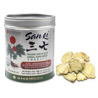 YUNNAN BAIYAO ORGANIC SAN QI SLICE - Herbs Depo
